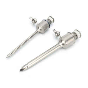 Ensemble d'instruments orthopédiques endoscopiques pour arthroscopie chirurgicale Source d'alimentation manuelle avec trocart sans lame réutilisable - Product Image 5