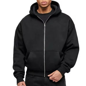 Sudaderas de Franela Transpirables de Moda al por Mayor, de Alta Calidad, Directamente de Fábrica, con Logotipo Personalizado Bordado, para Hombre - Product Image 1