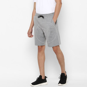 Short de bain en maille de haute qualité pour hommes, meilleur style de fitness pour la salle de sport et la plage, décontracté, motif solide, grande taille, vente en ligne - Product Image 4