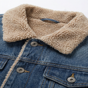 Veste en jean de service, vente chaude, haute qualité, veste en jean 2025, veste en jean décontractée de rue pour homme, vêtements d'extérieur tendance - Product Image 4