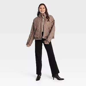 Veste d'hiver courte en molleton matelassée coupe-vent écologique de qualité supérieure pour femmes MS-JS-0064 personnalisable - Product Image 2