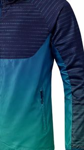Custom Front Hooded Winter <b>Mens</b> Windproof Waterproof Windbreaker <b>Jacket</b> Plus Size Outdoor Sports Breathable Eco-Friendly Nylon - Product Image 6