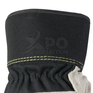 Guantes de seguridad con logotipo personalizado de último diseño para adultos, guantes de seguridad de trabajo de doble palma de cuero dividido de alta resistencia - Product Image 5