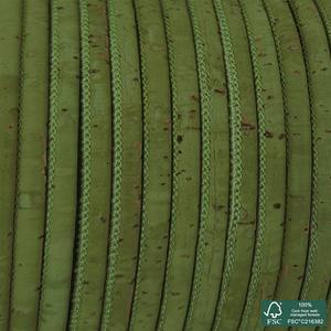 Cordon rond en liège vert royal de qualité supérieure - Product Image 6