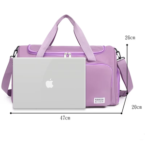 600D Oxford Custom Made Premium <b>Carry</b>-<b>On</b> Travel Duffle <b>Bag</b> Waterproof Fabric 20L-80L Capacity Organized Interior for Men Women - Product Image 6