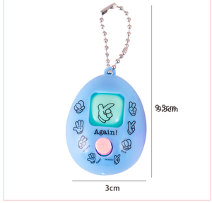 Regalos de Cumpleaños Daisy para Niños, Llavero de Juguete, Juego de Adivinanzas, Piedra-Papel-Tijera, Llavero Multicolor con Forma de Huevo - Product Image 5