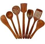 ช้อนไม้ทำด้วยมือแบบพรีเมี่ยมช้อนชาแบบไม่ติดช้อนสำหรับทำอาหารทำในอินเดียอุปกรณ์ในครัวสำหรับงานแต่งงานช้อนทำชา - Product Image 4