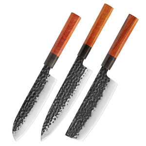 Cuchillo de Cocina Profesional de Acero Damasco de 67 Capas con Mango de Madera de Palisandro, Cuchillo Utilitario Damasco - Product Image 4