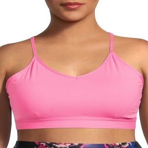 Haute Qualité Et Prix Pas Cher Couleur Unie Personnalisée Sexy Vêtements Doux Femmes Sport Soutien-Gorge En Gros Du Bangladesh - Product Image 2