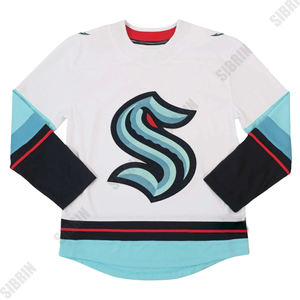 Camiseta de Hockey sobre Hielo Personalizada Premium Sibrin del Equipo de Seattle | 100% poliéster, número de equipo personalizado, todos los tamaños |   Camisetas de Hockey de Equipos de EE. UU. - Product Image 5