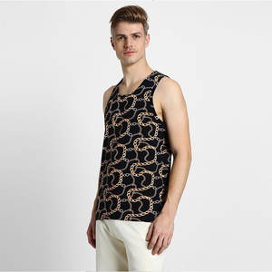 Débardeurs de yoga et de fitness pour hommes, anti-rétrécissement, respirants, grandes tailles, personnalisables, en Spandex/Coton, séchage rapide, vêtements de sport ajustables, dernière collection - Product Image 4