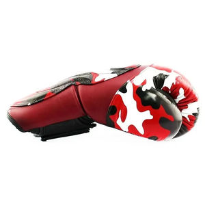 ถุงมือชกมวยหนังกันน้ำมีสายรัดข้อมือปรับได้พิมพ์โลโก้ตามต้องการสำหรับใช้ในกีฬา - Product Image 5