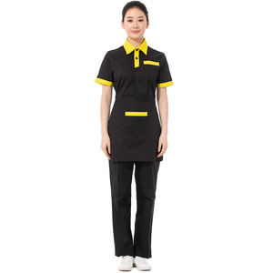 Uniforme de Personal de Limpieza de Buena Calidad Directamente de Fábrica, Chaqueta para Uso en Hoteles y Ropa de Cocina, Poliéster/Algodón, Colores y Tallas Personalizadas - Product Image 5