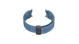 Bracelet de montre sport unisexe GL001 Blue Galaxy, durable, respirant, léger, réglable, étanche, en silicone, 20-22 mm, en acier inoxydable - Product Image 3