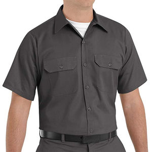 Chemises cargo en flanelle lavée pour hommes, design tendance été 2024, manches courtes, boutonnées, séchage rapide, performance optimale - Product Image 4