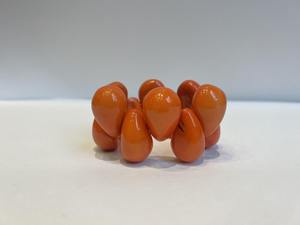 Bracelet jonc en résine multicolore, belle breloque de bijoux de mode | Fourniture de fabrication de bijoux en résine et cadeau pour elle - Product Image 5