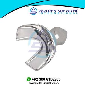 Bandeja de Impresión Orbis de Metal, Acero Inoxidable Sin Perforaciones |   Bandeja de Impresión Ortodóntica, Instrumentos de Odontología para Dentaduras - Product Image 3