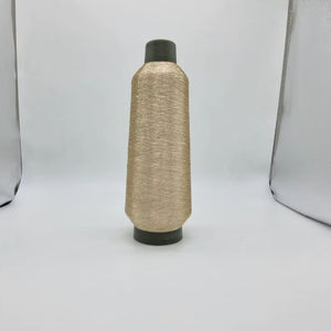 SHREE VIDHATA JARI High Tenacity Silver <b>Metallic</b> Nylon Zari 1100 Denier MX-Type 110D for Textile Industry Embroidery Weaving - Product Image 1