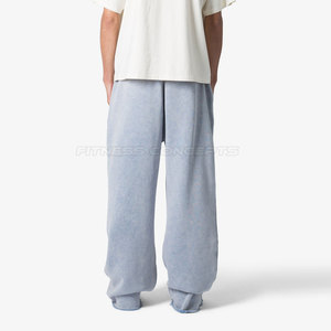 Pantalon baggy décontracté de haute qualité pour hommes taille personnalisée avec fermeture à la taille élastique à vendre - Product Image 4