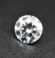 Moissanite Gemstone White GRA Certified D Color VVS Clarity Round Graved Laser Round 3-15MM, Diamond Cut Gemstone