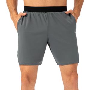 Short de gymnastique à séchage rapide décontracté pour hommes Short de jogging de sport à compression pour le surf Vêtements de plage avec taille moyenne Style décontracté - Product Image 1