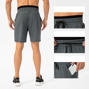 Logo personnalisé été 2024 hommes Gym décontracté séchage rapide Polyester pantalons de survêtement course à pied sport respirant Jogging Shorts de plage - Product Image 2