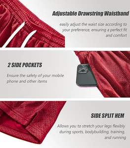 Pantalones cortos de última moda para hombres y mujeres Pantalones cortos de color sólido para hombres Ropa de calle corta para adultos - Product Image 2