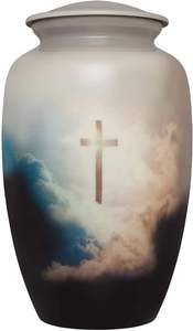 Urnes de crémation en aluminium avec des motifs imprimés exclusifs offrant une façon unique de se souvenir des êtres chers - Product Image 4