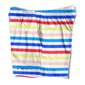 Shorts en maille pour hommes, personnalisables avec logo, double couche, doublure, impression intégrale par sublimation, vierges, pour l'été - Product Image 5