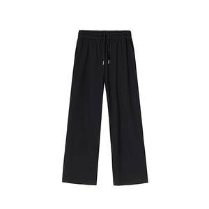 Pantalons de survêtement baggy sur mesure pour hommes avec cordon de serrage à la taille, coupe décontractée, idéal pour le streetwear ou les vêtements de détente - Product Image 1
