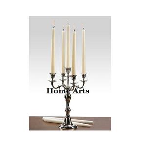 Candélabre de couleur or de conception avantageuse avec 3 bras de bonne qualité en laiton événement Occasion décor bougeoir en vrac - Product Image 5