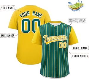 Maillots de baseball boutonnés personnalisables pour adultes Design unique Vêtements de softball respirants et faciles à porter - Product Image 2