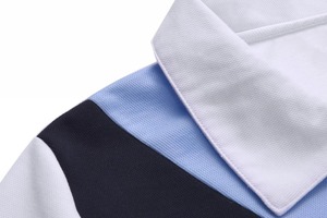 Chemises polo personnalisées pour hommes, design uni, personnalisez votre logo, chemises polo en coton de qualité supérieure, approvisionnement en gros - Product Image 3