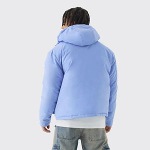 Chaqueta acolchada de invierno para hombre hecha a medida de alta calidad, superventas, con cremallera de alta calidad, chaquetas acolchadas de burbujas 2025 - Product Image 2