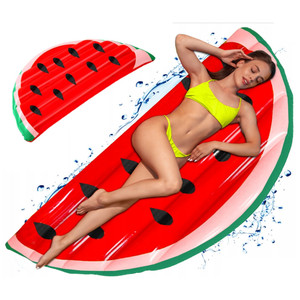 Tumbona Inflable Flotante Martom XXL con Forma de Sandía para Playa y Piscina, para Mayores de 14 Años - Product Image 1