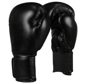 Gants de boxe en cuir personnalisés professionnels avec évacuation de l'humidité respirante pour la pratique du kick-boxing et des arts martiaux - Product Image 2