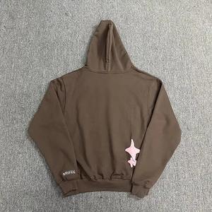 Vente en gros OEM Premium Quality Puff Print Sweat à capuche Set Custom Logo Survêtement pour homme Ensemble de jogging pour homme - Product Image 3