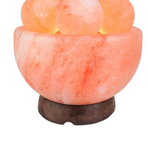 Lampes personnalisables bol de feu de sel de l'Himalaya bas prix Pakistan artisanat naturel disponible en différentes tailles - Product Image 2