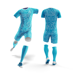 Conjunto de Uniforme de Fútbol Personalizado OEM, Equipación de Fútbol 100% Poliéster Transpirable, Camiseta de Manga Corta para Equipo, Ropa Deportiva al Por Mayor - Product Image 6