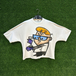 T-shirt graphique du fabricant personnalisé en stock T-shirt Boxy en éponge française à épaules tombantes et ensembles de pantalons imprimés en nylon - Product Image 2