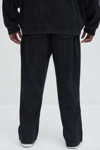 ผู้ผลิตชุดฮู้ดดี้และกางเกงวอร์มแบบหนาสีพื้นสไตล์วินเทจ (Marfa International) - Product Image 5