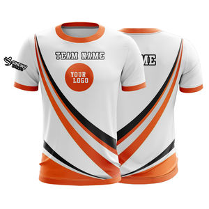 Camiseta Deportiva Sublimada para Hombre, Talla Grande, Cuello en V, Malla Transpirable - Product Image 2