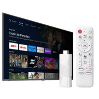 Vente en gros H96 MAX RK3518 TV Dongle Android 14 Système ATV 2G+8G/2G+16G 4K HDR WiFi 6 Télécommande vocale Google Lecteur multimédia Stick