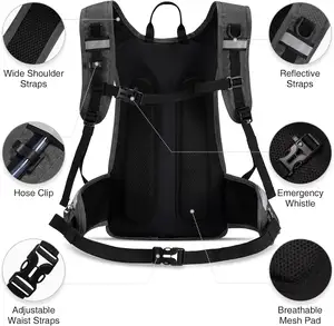 NPOT 3L Hydration Backpack  Insulated Water Backpack  Hiking Backpack with Water Bladder  Water Bladder Backpack for Hiking