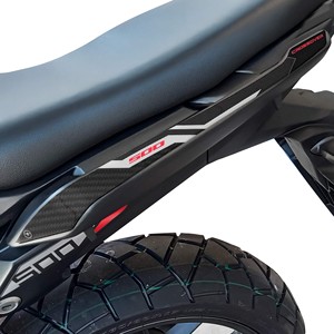 มือจับพวงมาลัยรถจักรยานยนต์แบบ3D แผ่นป้องกันมือจับผู้โดยสารใช้ได้กับ Honda NX500 2024-2025 - Product Image 2