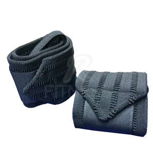 Gants d'entraînement de musculation personnalisés avec logo, antidérapants, pour la musculation, avec bandes de maintien pour les poignets - Product Image 4