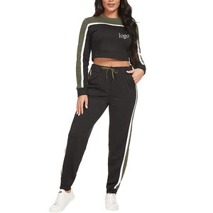 Survêtements pour femmes en molleton de coton classique avec une texture douce et une sensation de confort Streetwear ultime - Product Image 4