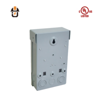   Boîtier de déconnexion CA 60A 240V homologué, en métal SPCC, certifié NEMA 3R 1429, pour usage extérieur, 10HP