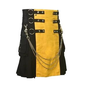 Meilleures ventes, kilt écossais utilitaire pour homme de haute qualité, logo personnalisé, couleur personnalisée, matériaux en cuir et acrylique, service de vente en gros - Product Image 5