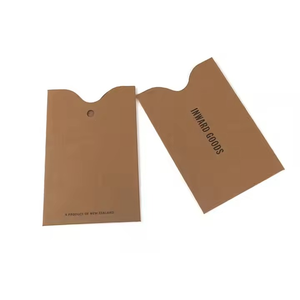 Etiqueta colgante de papel Kraft personalizada de alta calidad con diseño impreso para la exhibición del logotipo de la ropa etiqueta colgante - Product Image 6